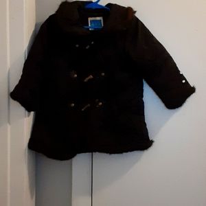 Baby girl black coat